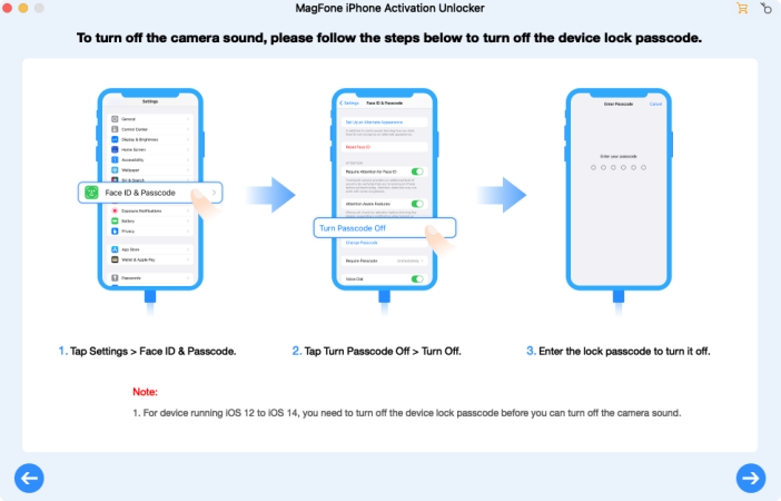 User Guide of MagFone Activation Unlocker - Remove iCloud activation ...