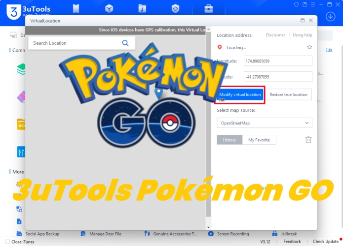 3utools pokemon go