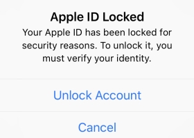 apple id is locked for security reasons