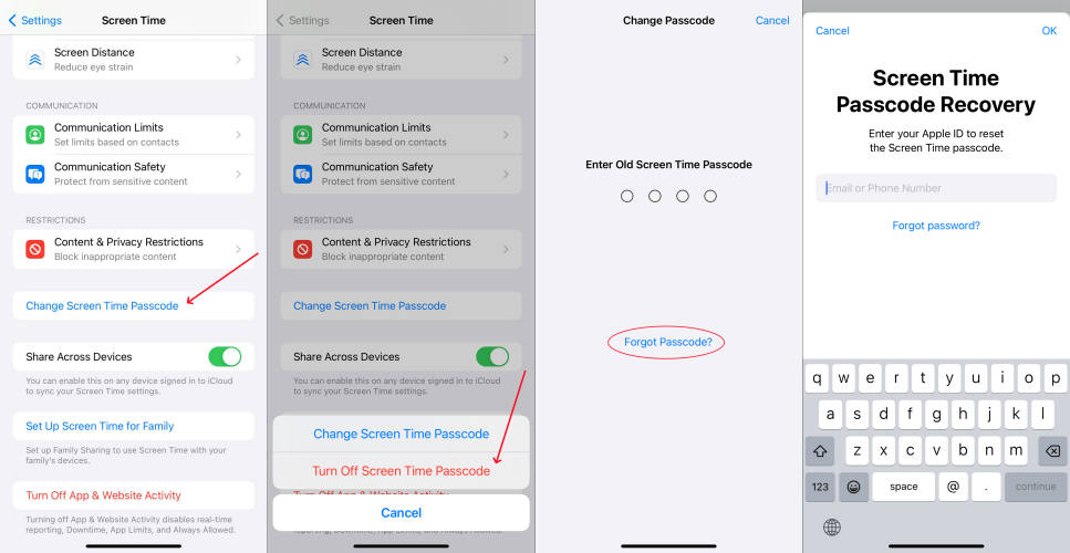 Recover Screen Time Passcode On IPhone 7 Tips 