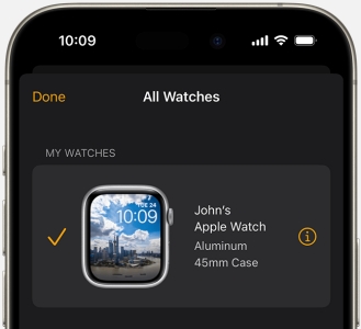 check apple watch on iphone