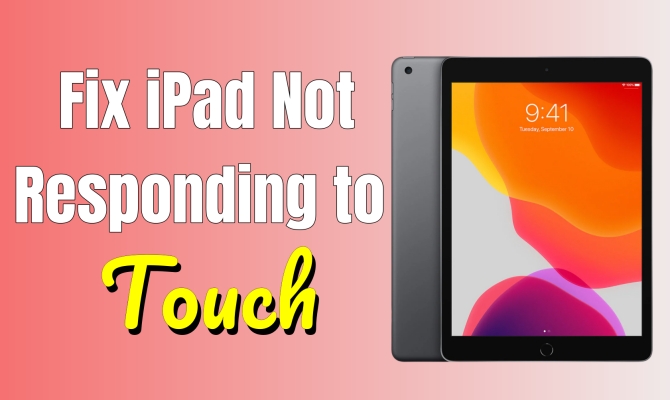 fix ipad not responding to touch