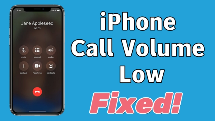 fix iphone call volume low