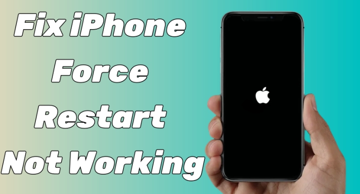 fix iphone force restart not working