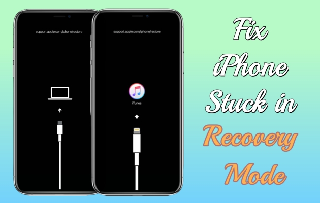 fix iphone stuck in recovery mode