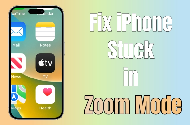 fix iphone stuck in zoom mode