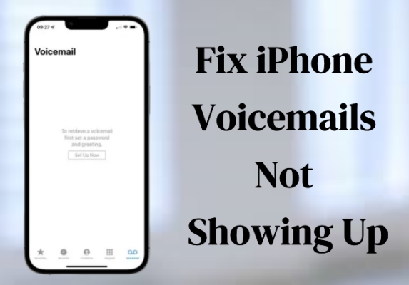 fix iphone voicemail not showing