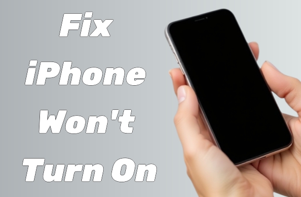 fix iphone wont turn on