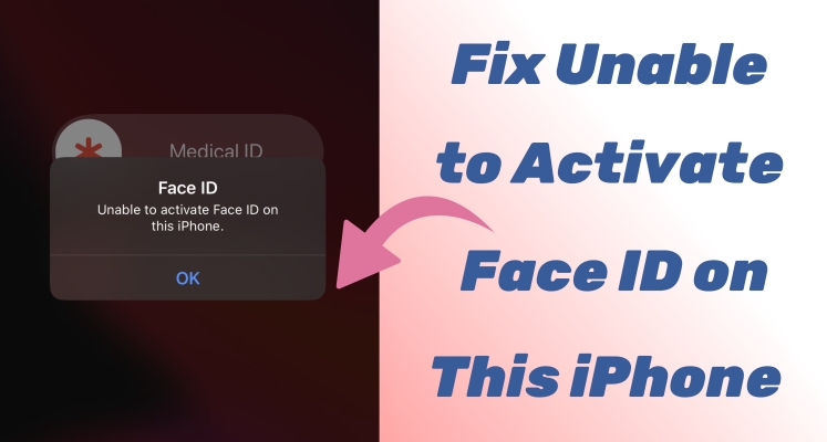 fix unable to activate face id on this iphone