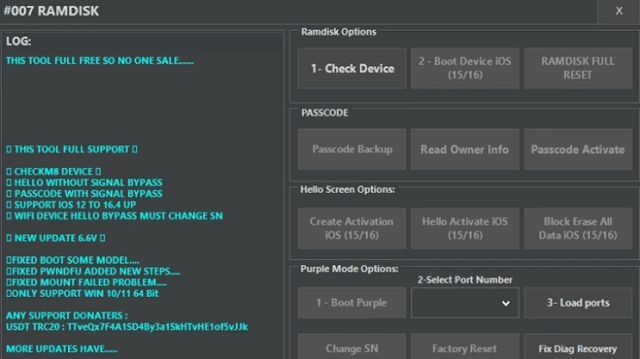 gsmg ramdisk 007 tool