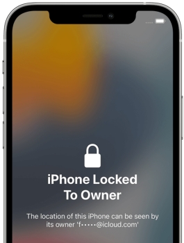 icloud locked interface