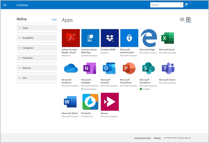 intune company portal