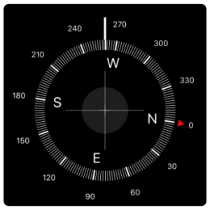 iphone compass