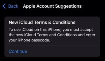 new icloud terms and conditions