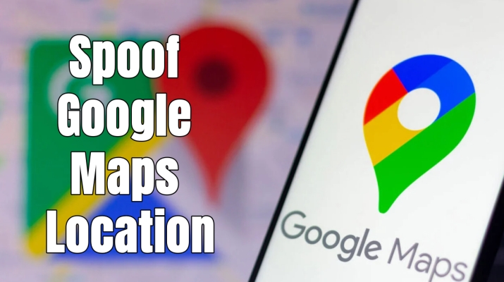 spoof google maps location