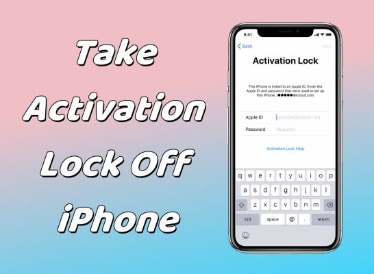 take activation lock off iphone