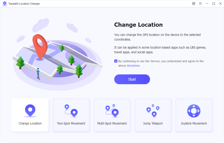 tuneskit location changer