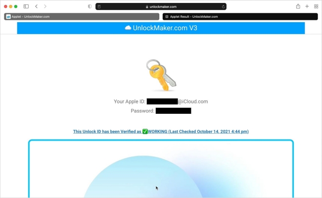 unlockmaker icloud unlock login id